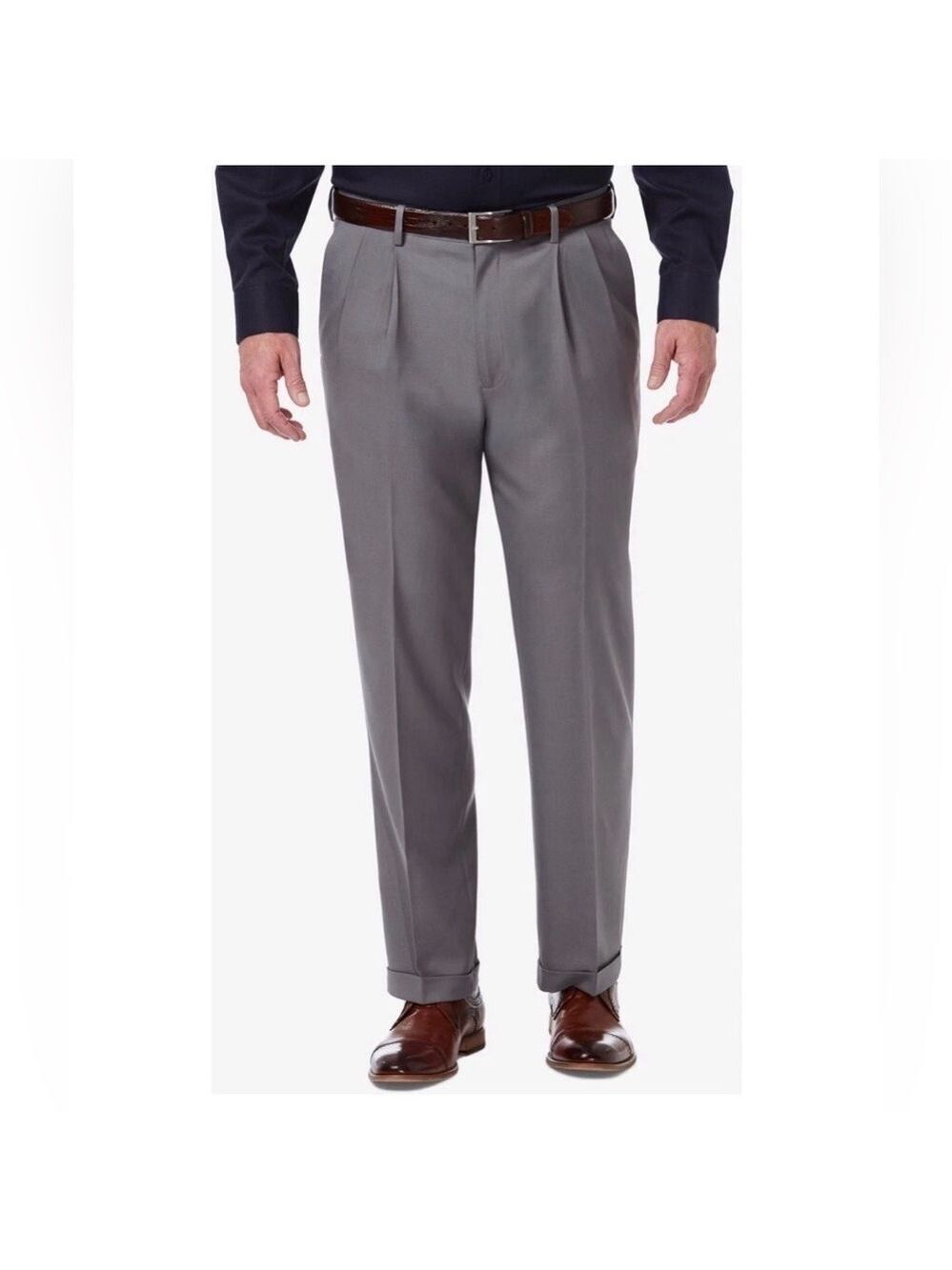 Haggar Men’s Classic Fit Stretch Dress Pants Sz 32Wx30L